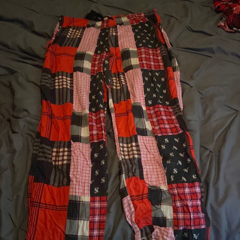 Multi plaited Victoria secret pj set